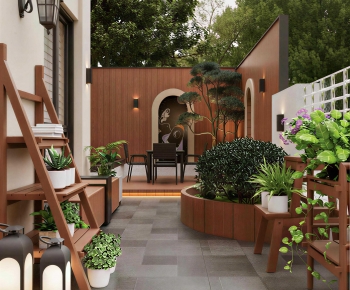 Modern Courtyard/landscape-ID:338653093