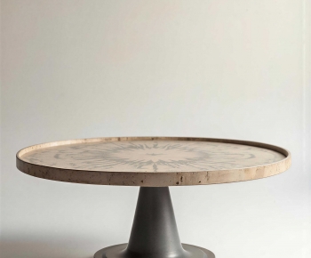 Wabi-sabi Style Dining Table-ID:706446892