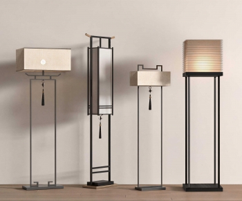 New Chinese Style Floor Lamp-ID:530567883