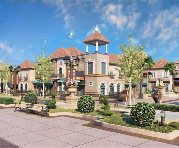 European Style Commercial Street-ID:503793956