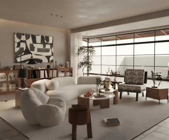 Modern A Living Room-ID:743330005