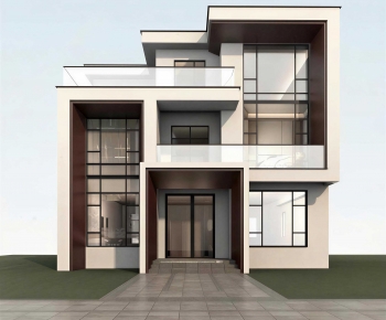 Modern Detached Villa-ID:454087973
