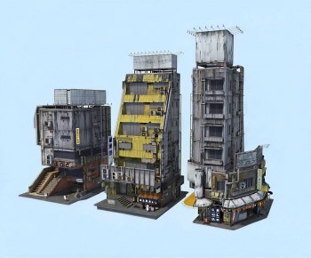 Modern Residential Building-ID:843878982