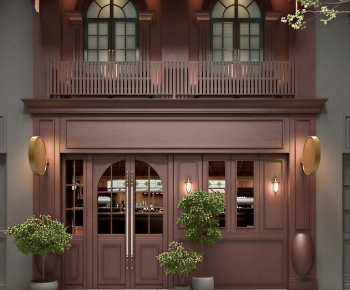 French Style Facade Element-ID:381999025