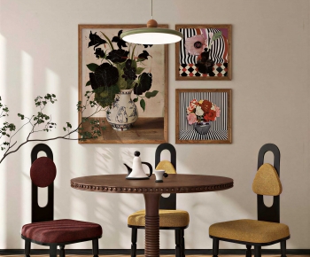 Modern Dining Table And Chairs-ID:352838998
