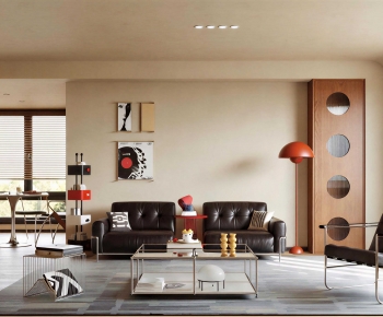 Modern A Living Room-ID:392333031