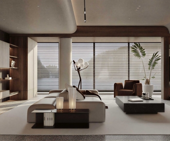Modern A Living Room-ID:882512093