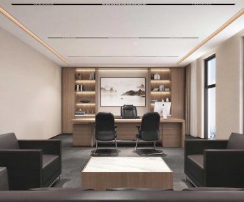 Modern Manager's Office-ID:592689994