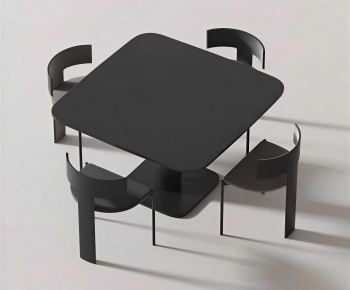 Modern Dining Table And Chairs-ID:351634036