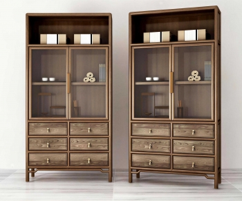 New Chinese Style Bookcase-ID:378434908