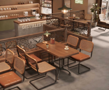 Modern Dining Table And Chairs-ID:621671923