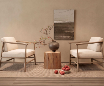New Chinese Style Lounge Chair-ID:315119039