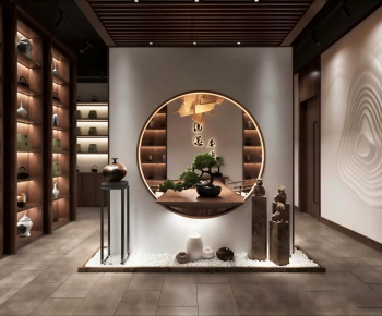 New Chinese Style Teahouse Tea House-ID:194144012