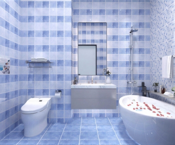 Mediterranean Style TOILET-ID:127378949