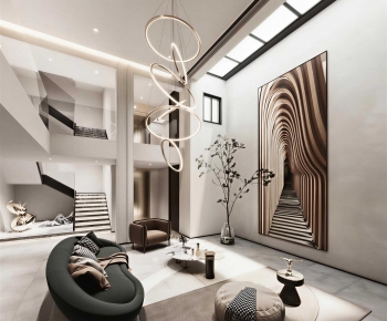 Modern A Living Room-ID:128729391