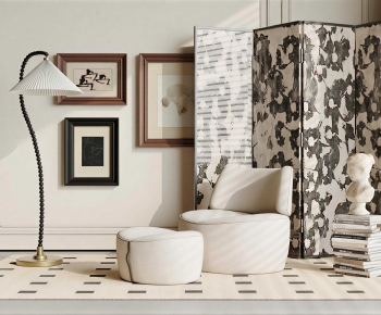 Modern Single Sofa-ID:483032944