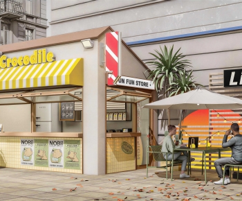 Modern Appearance Of Commercial Building-ID:282412056