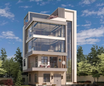 Modern Detached Villa-ID:443563941