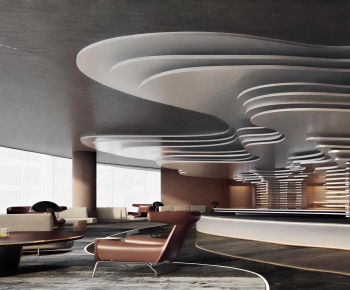Modern Office Reception Desk-ID:139198066
