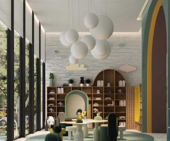Modern Real Estate Sales Office-ID:968069085