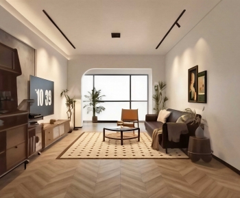 Modern A Living Room-ID:345488071