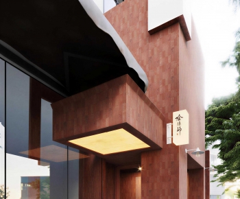 New Chinese Style Facade Element-ID:288342001
