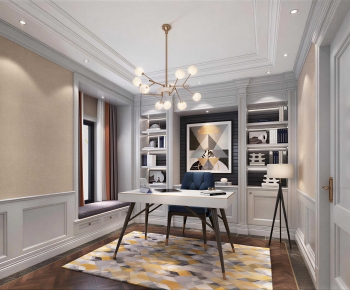 American Style Study Space-ID:387131932