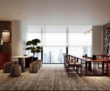 New Chinese Style Tea House-ID:603790361