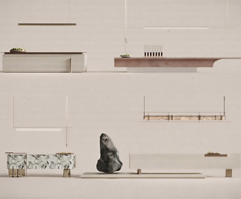 Modern Reception Desk-ID:927134991