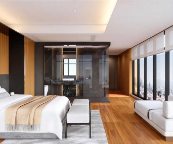 Modern Guest Room-ID:666749957