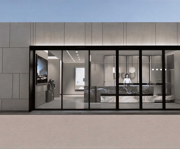 Modern Facade Element-ID:528513916