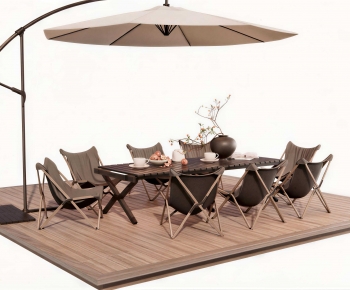 Wabi-sabi Style Outdoor Tables And Chairs-ID:904964929