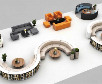 Modern Card Seat Sofa-ID:925460108