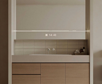 Modern Bathroom Cabinet-ID:307471042