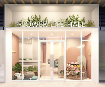 Modern Facade Element-ID:322057019