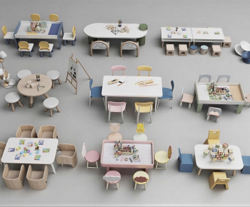 Modern Children's Table/chair-ID:836441044