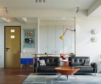 Modern A Living Room-ID:339735981