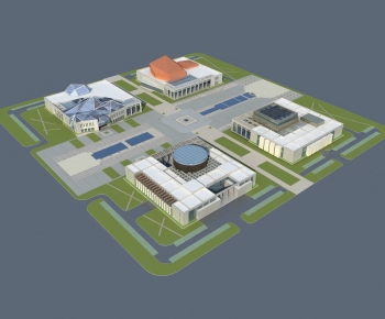 Modern Architectural Bird's-eye View Planning-ID:775080926
