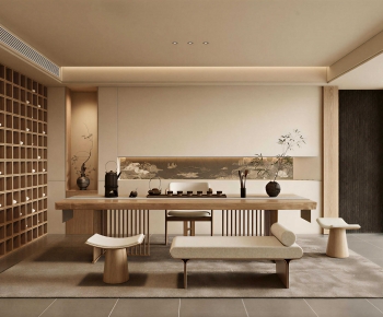 New Chinese Style Tea House-ID:662517072