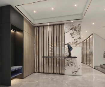 Modern Hallway-ID:334119084