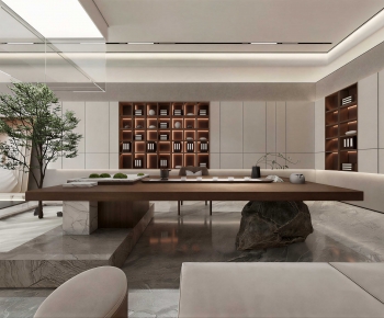 New Chinese Style Tea House-ID:384485018