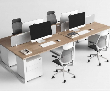 Modern Office Desk And Chair-ID:744380952