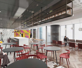 Modern Office Tea Room-ID:854263073