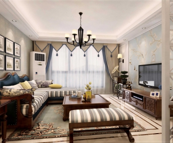 American Style A Living Room-ID:398749119