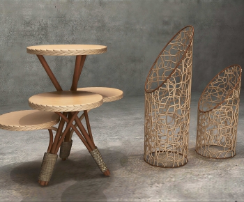 Wabi-sabi Style Side Table/corner Table-ID:728894004