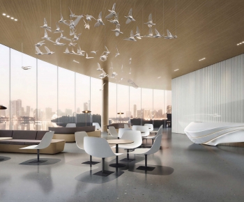 Modern Real Estate Sales Office-ID:874852901