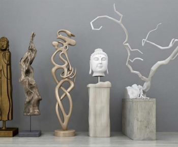 New Chinese Style Sculpture-ID:249427083