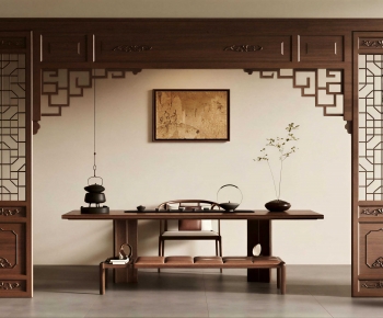 New Chinese Style Tea House-ID:294979109
