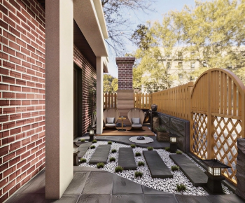 Modern Courtyard/landscape-ID:791938076