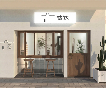 Japanese Style Facade Element-ID:505525111